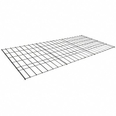 LYON LLC GV4824FW6 Flat Wire Decking Grey Steel 24 x48