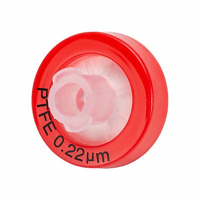 GLOBE SCIENTIFIC SFPTFE2213 Syringe Filter 13 mm Dia 10 mL PK100