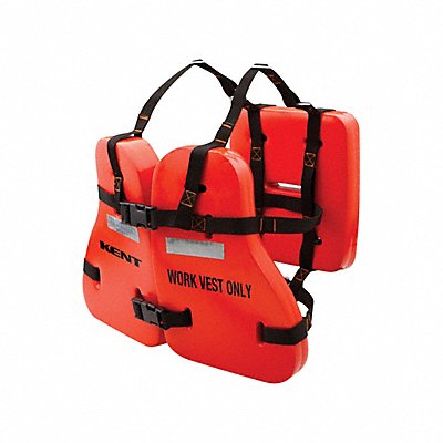 KENT SAFETY 15120000000000 LifeJacket Adult Oversize 17.5lb Foam OR