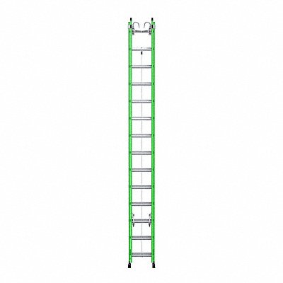 WERNER B71202X9085 Extension Ladder 20 ft Size 375 lb
