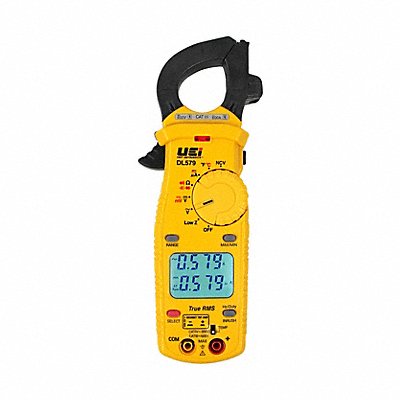 UEI TEST INSTRUMENTS DL579 True RMS Dual Display 600A Clamp Meter w