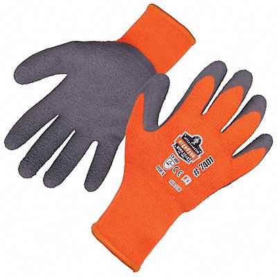 PROFLEX BY ERGODYNE 7401 Thermal Coated Glove 2XL Orange PR