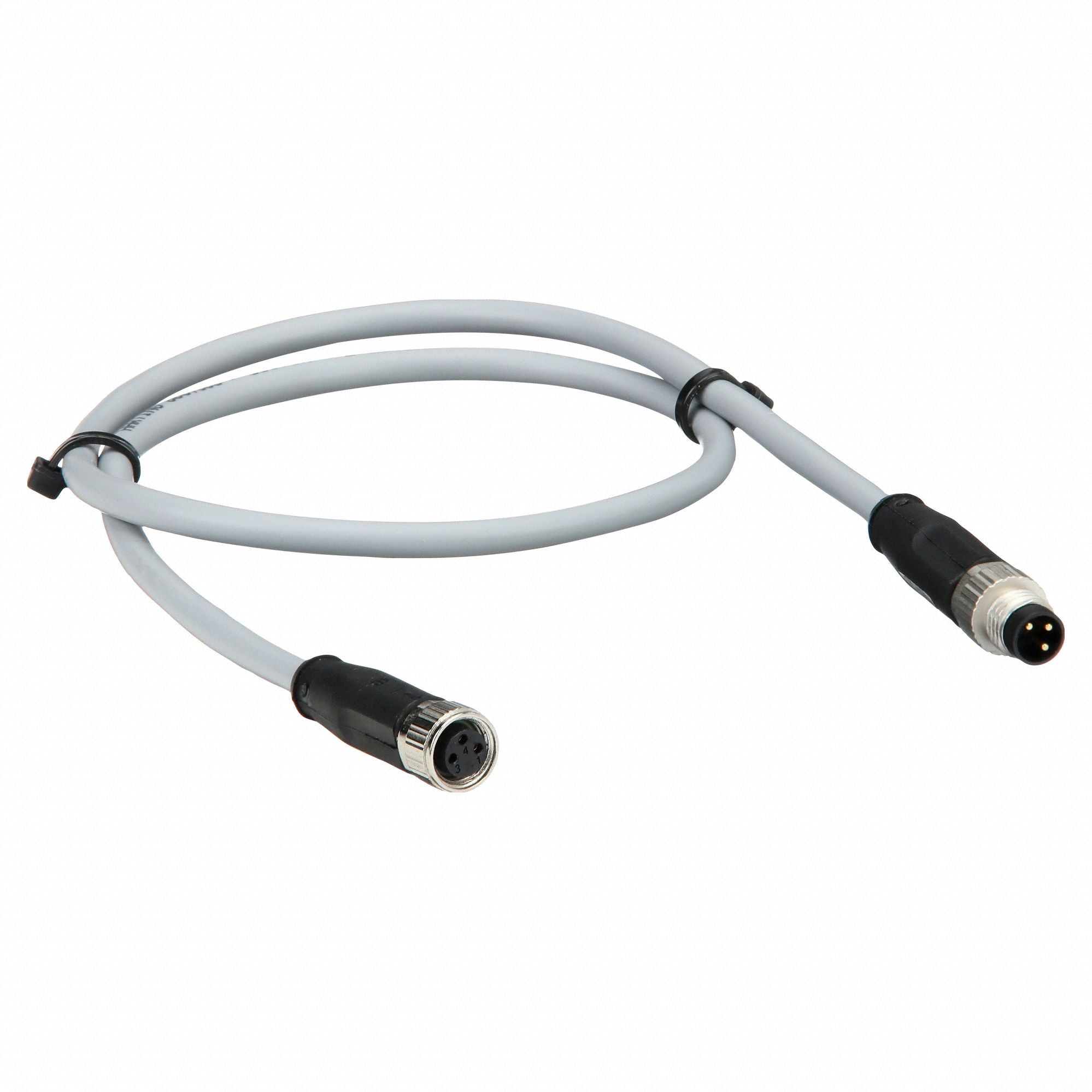 HARTING 21348100000000 Cordset 0.5 m Cable PVC Grey