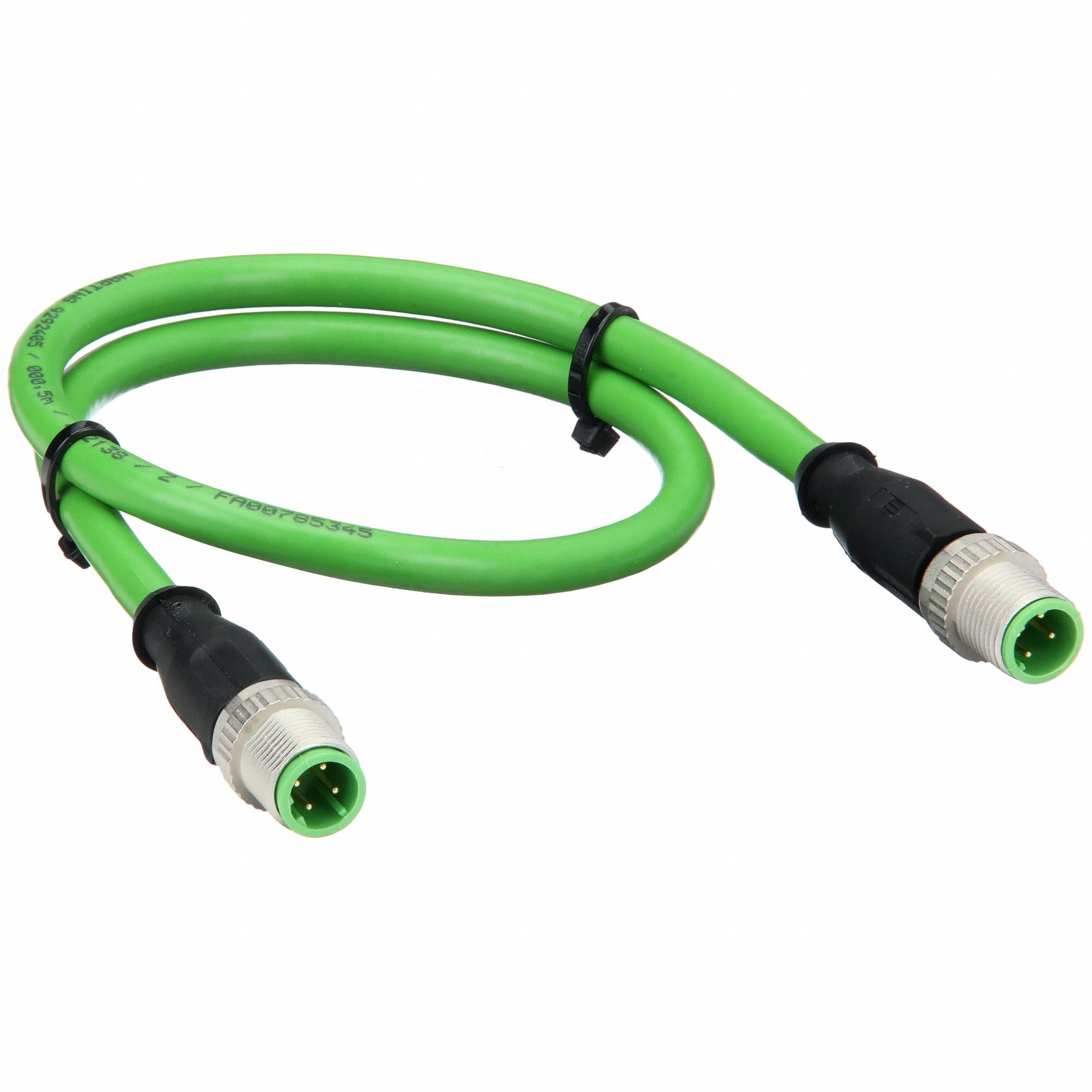 HARTING 21349300000000 Cordset 2m Green 22 AWG
