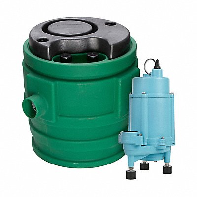 LITTLE GIANT 509815 Grinder Pump Single Phase 12.5A 3450 RPM