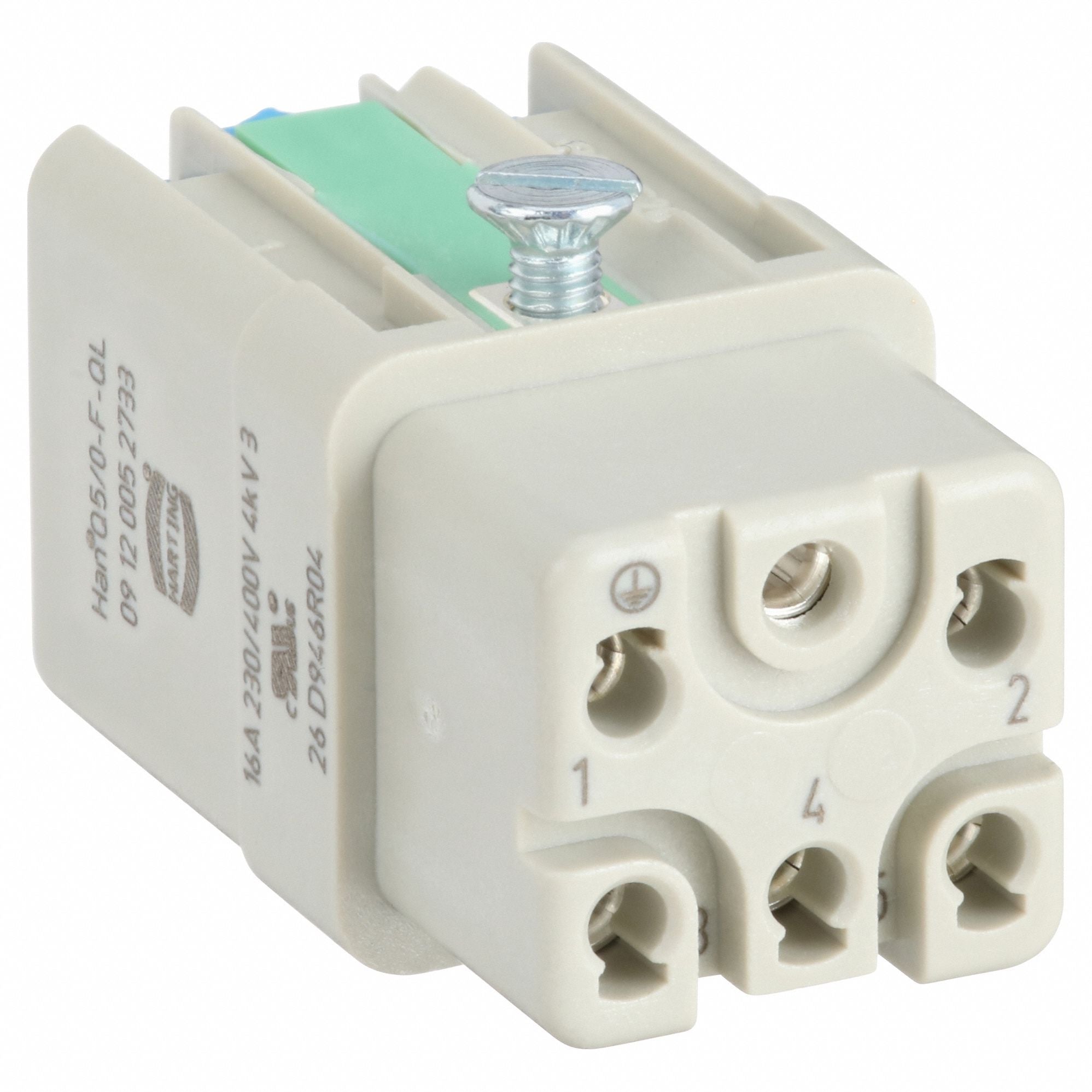HARTING 9120052733 Rectangular Connector Insert 16 A