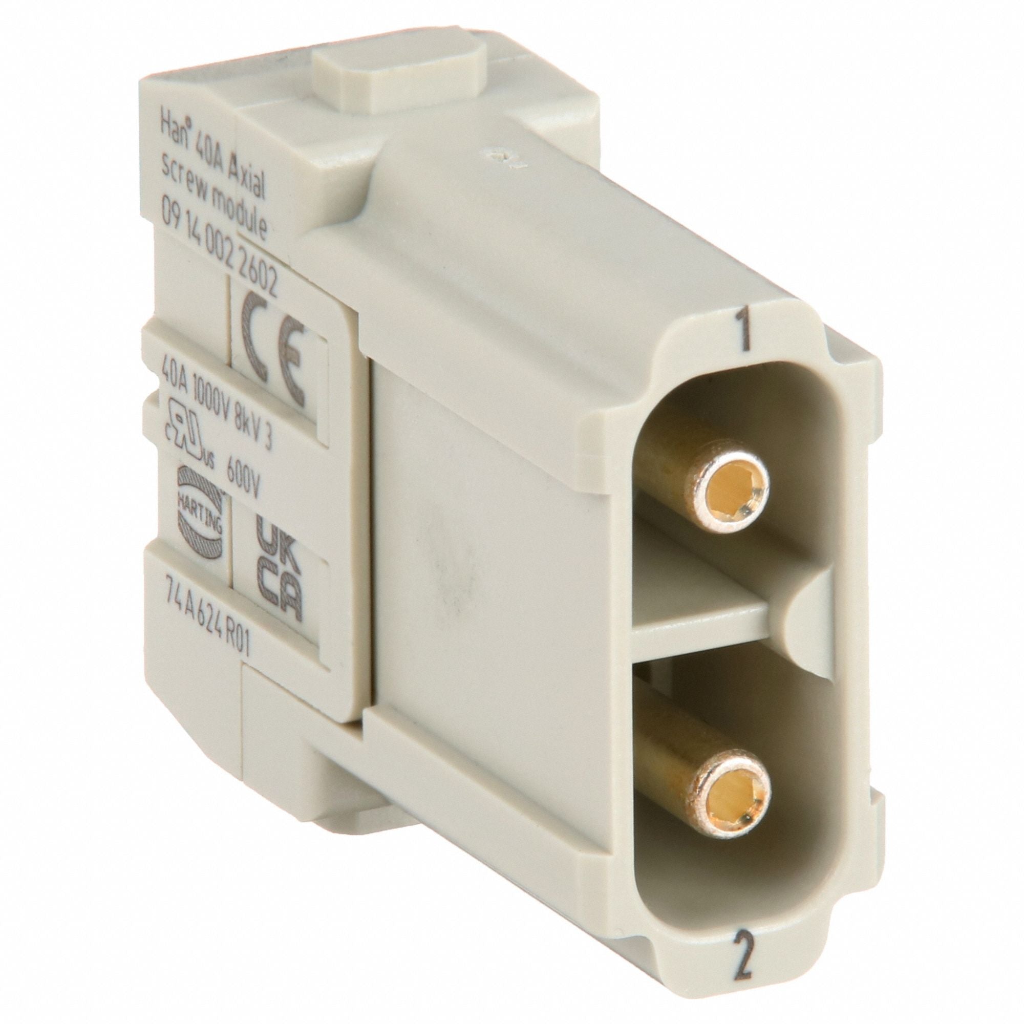 HARTING 9140022602 Rectangular Connector Insert 40 A