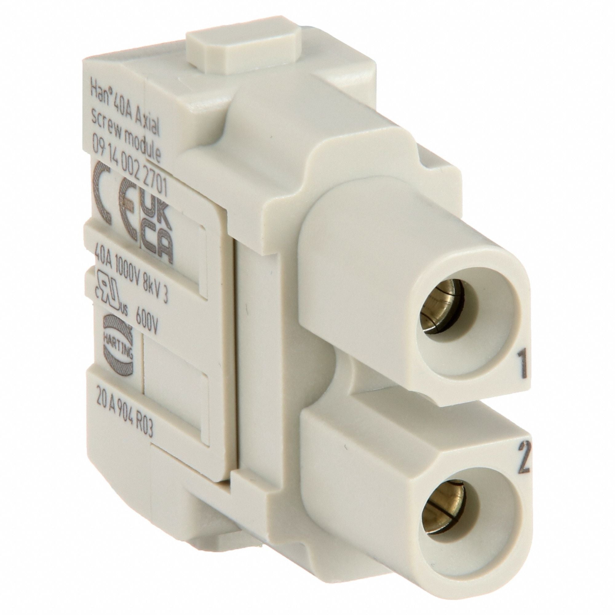 HARTING 9140022701 Rectangular Connector Insert 40 A