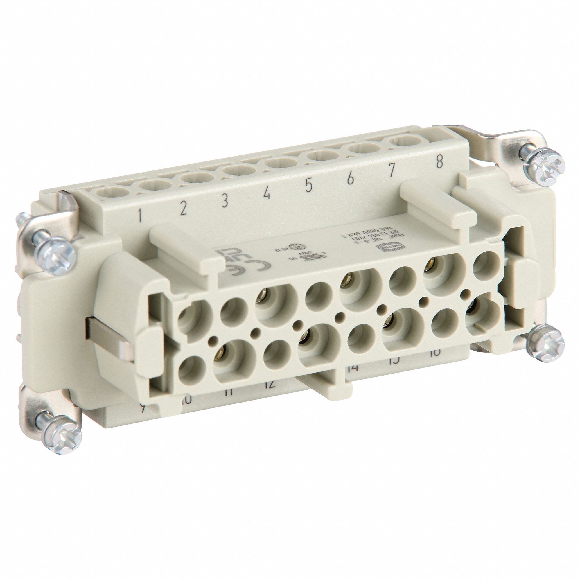 HARTING 9330162701 Rectangular Connector Insert 16 A
