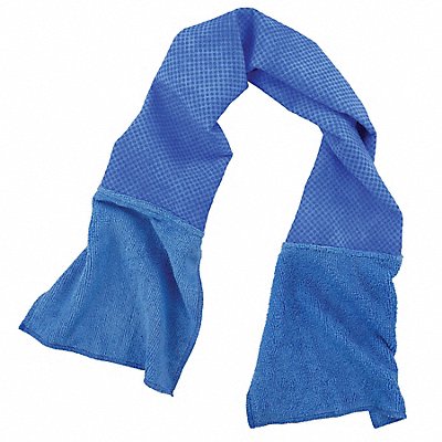 CHILL-ITS BY ERGODYNE 6604 Cooling Towel Blue 35 L Overall