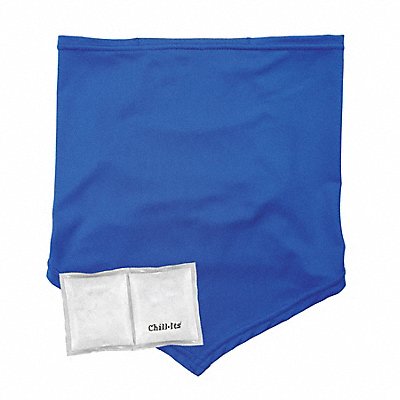 793YY5 CHILL-ITS BY ERGODYNE 6482 Neck Gaiter Blue 12 L Overall