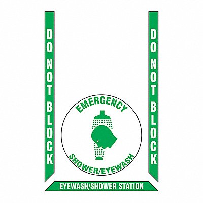 SLIP-GARD PSR528 Floor Sign Round English