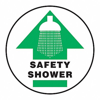 SLIP-GARD MFS1617 Floor Sign Round English