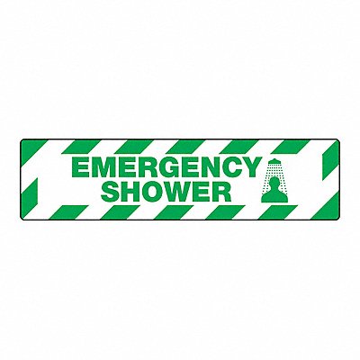 SKID-GARD PSD408 Floor Sign Horizontal Rectangle English