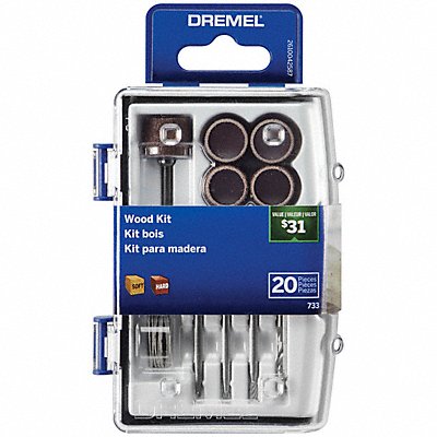 DREMEL 73301 Rotary Tool Accessory Kit 20 pieces