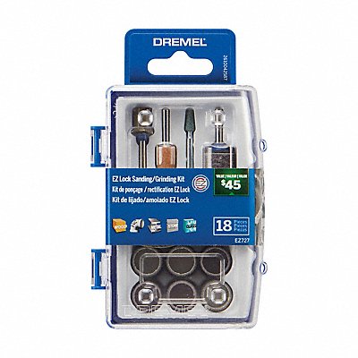 DREMEL EZ72701 Rotary Tool Accessory Kit 18 pieces