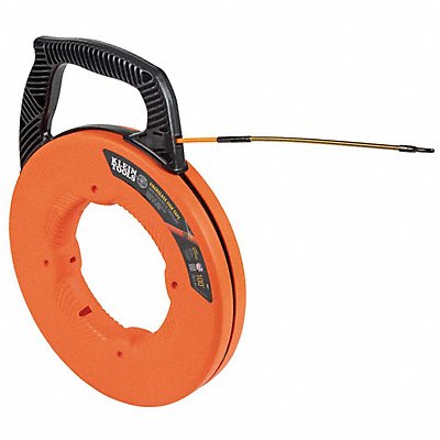 KLEIN TOOLS 56351 Fish Tape Round Fiberglass 13 Case Dia.