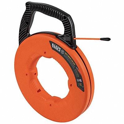KLEIN TOOLS 56382 Fish Tape Round Fiberglass 13 Case Dia.