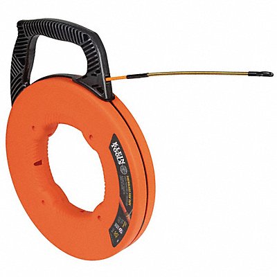 KLEIN TOOLS 56350 Fish Tape Round Fiberglass 13 Case Dia.
