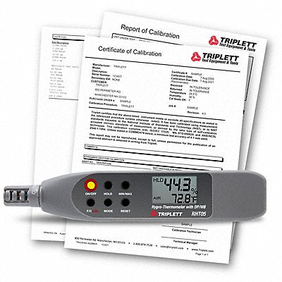 TRIPLETT RHT05NIST Humidity Pen 0.6 W 1.7 H 0.6 D LCD