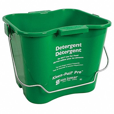 KLEEN-PAIL KPP196GN Cleaning Bucket 1 1/2 gal Green