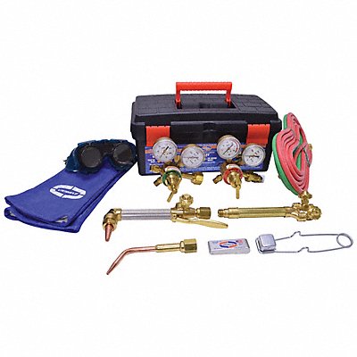 UNIWELD WURKSA All-Purpose Outfit Acetylene 12ft Hose L