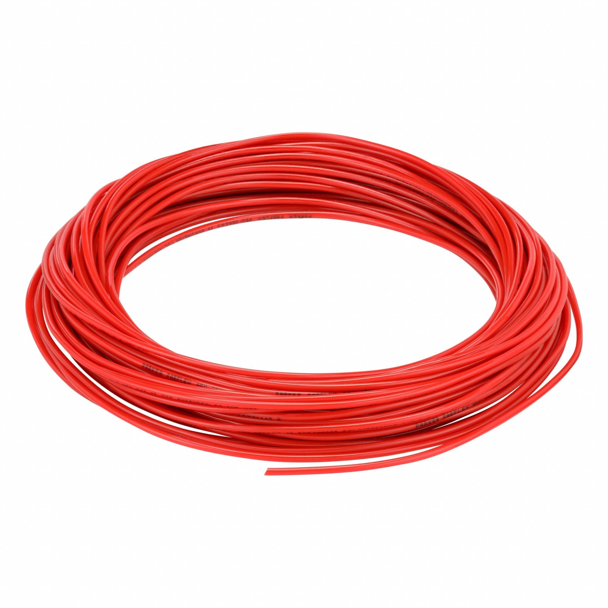 PARKER 95U2031RED0100 Tubing Red Overall 100 ft L