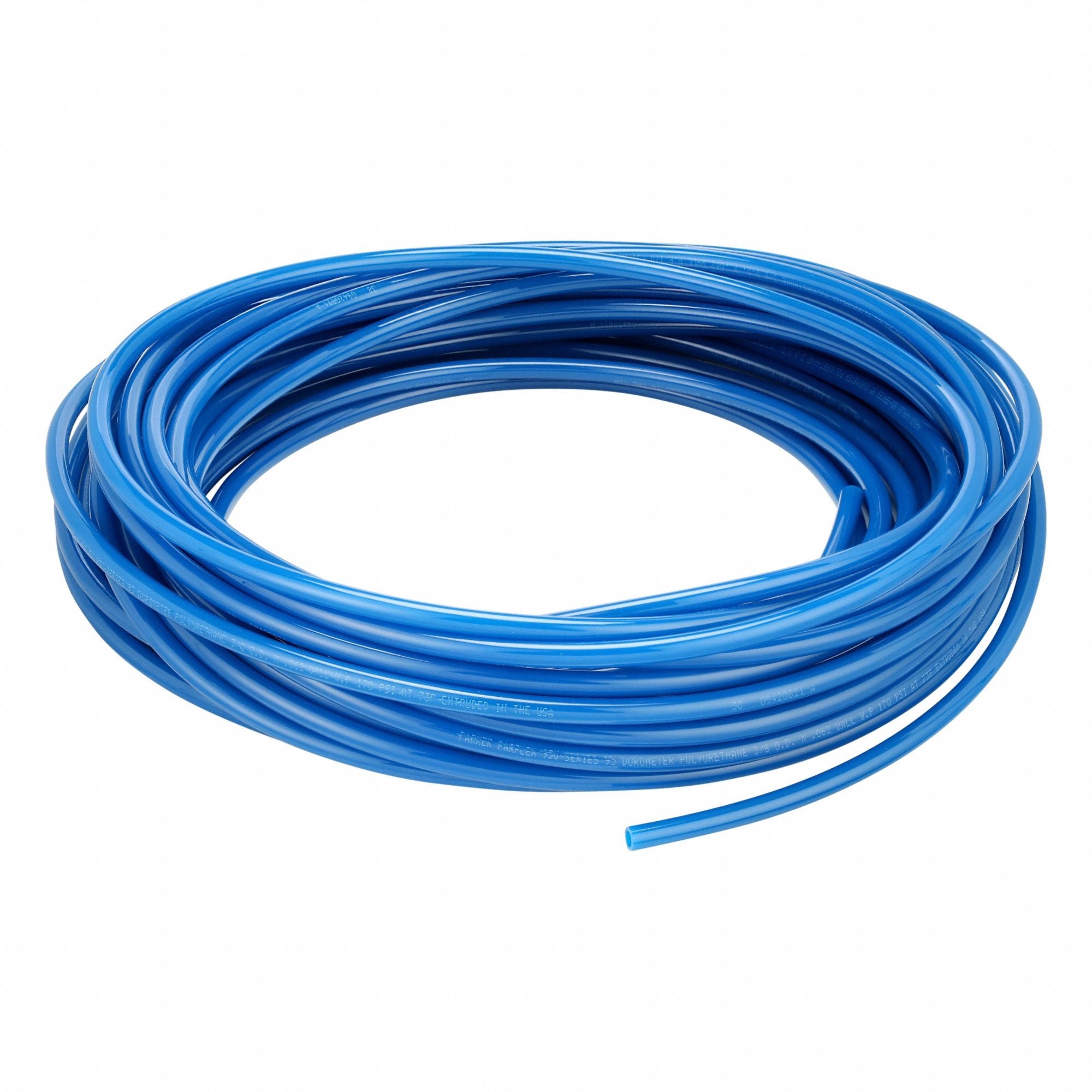 PARKER 95U6062BLU0100 Tubing Blue Overall 100 ft L