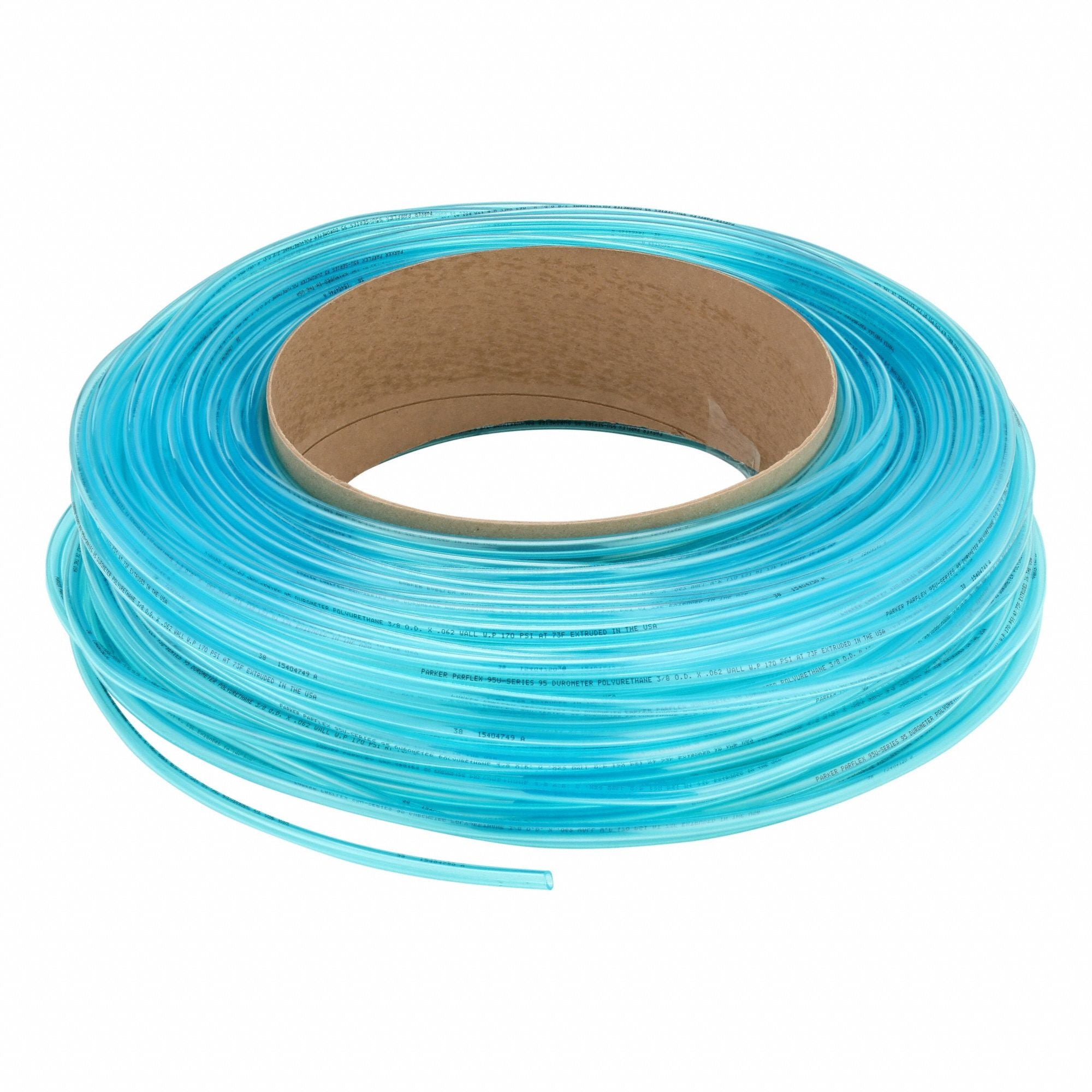 PARKER 95U6062TBL0500 Tubing Blue Overall 500 ft L