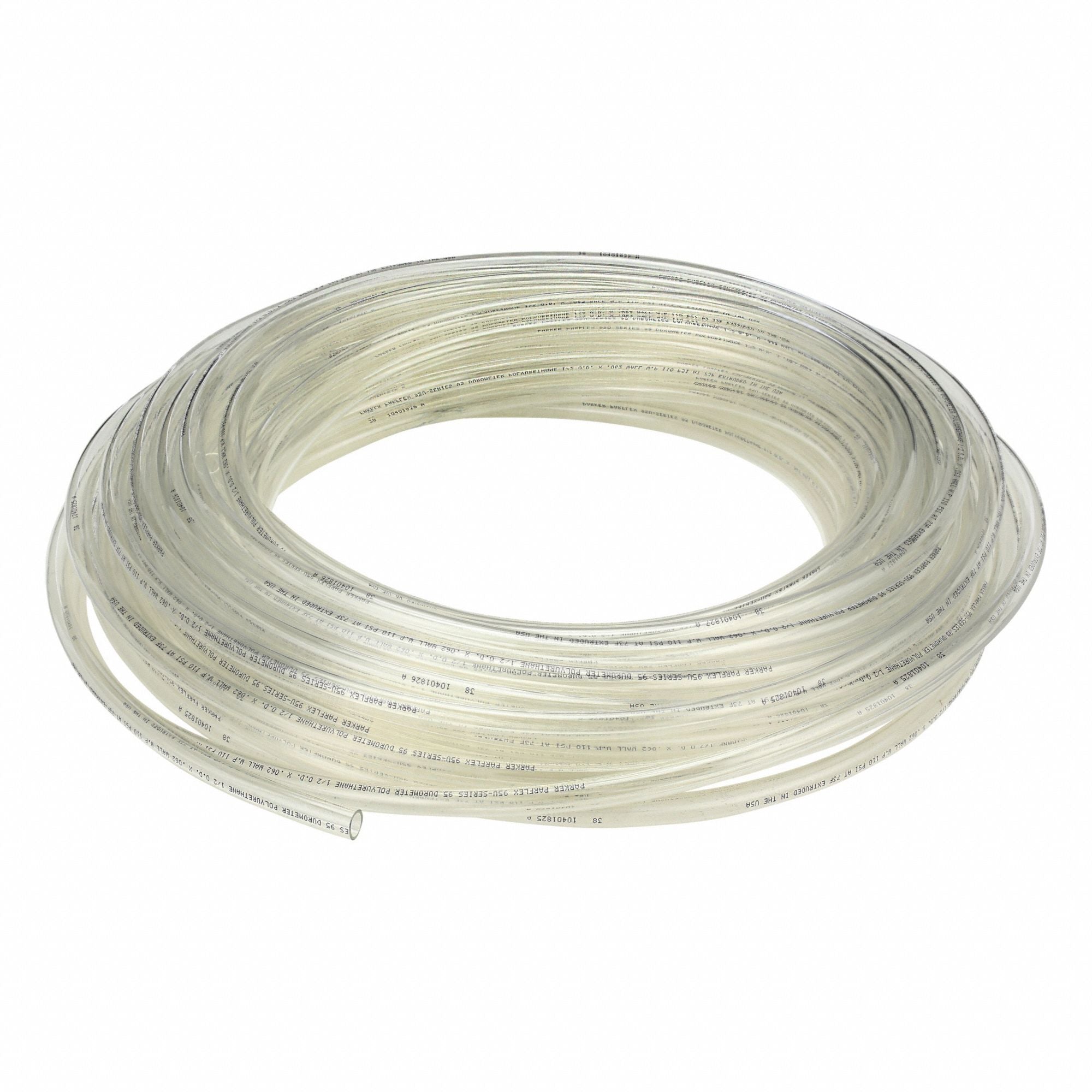 PARKER 95U80620100 Tubing Natural Overall 100 ft L