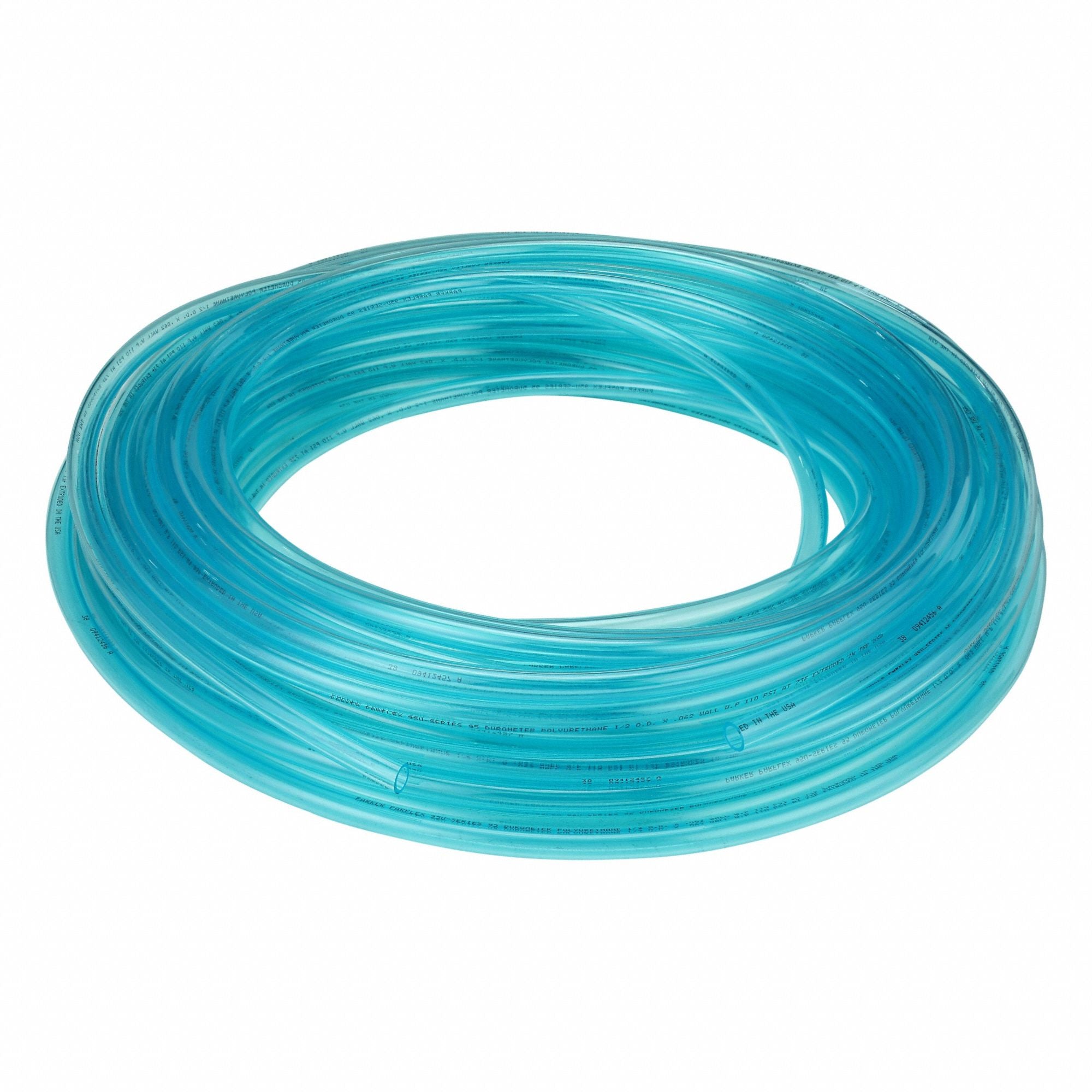 PARKER 95U8062TBL0100 Tubing Blue Overall 100 ft L