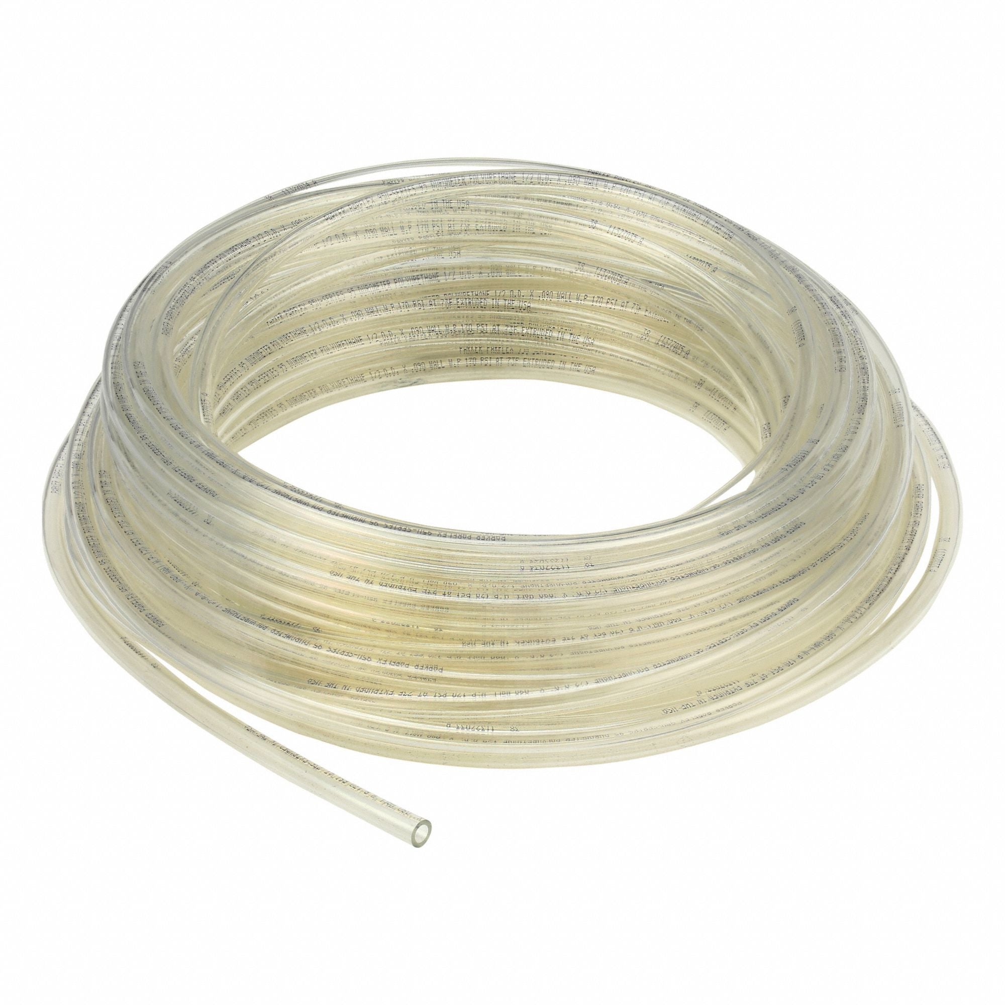 PARKER 95U80900100 Tubing Natural Overall 100 ft L