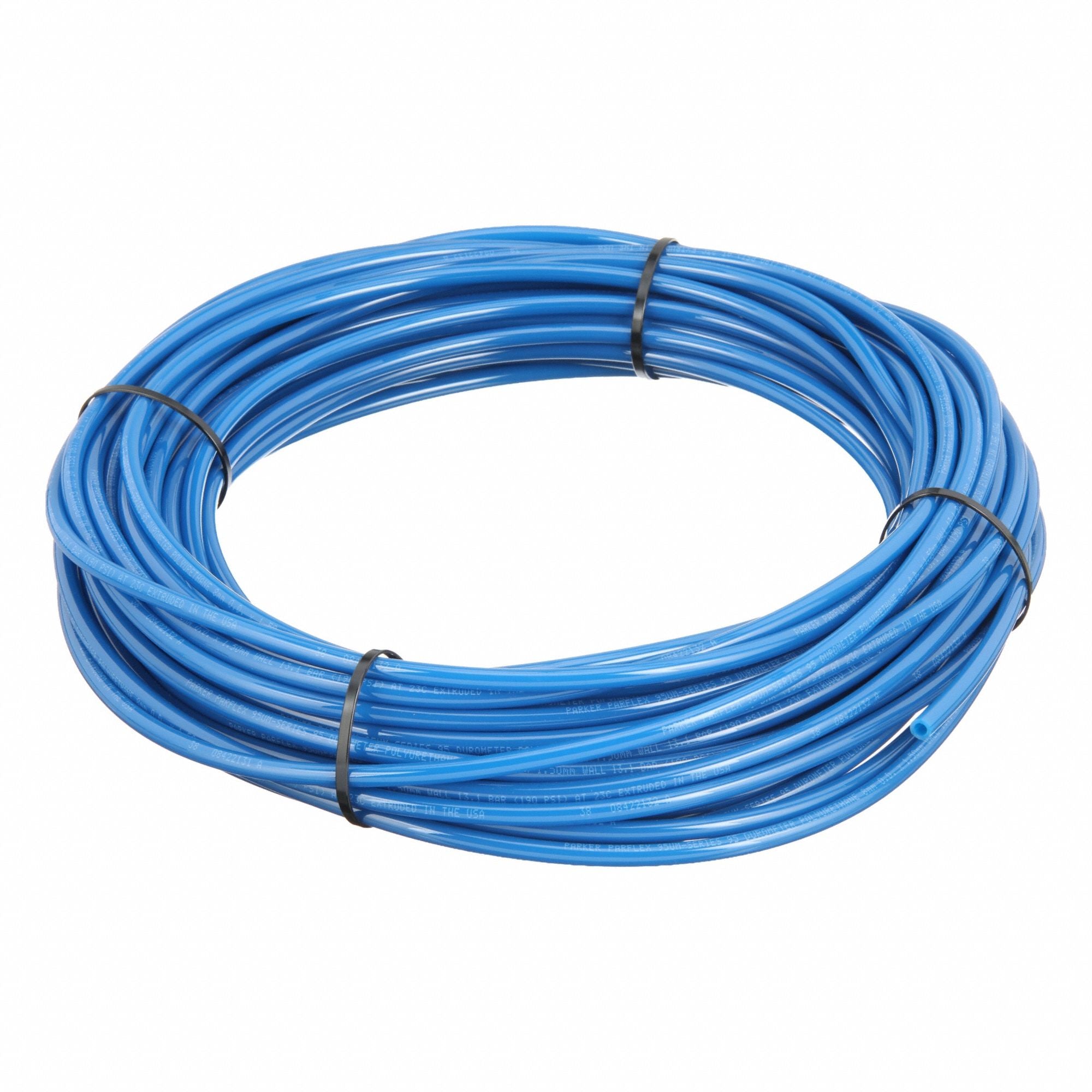 PARKER 95UM8X15BLU0100 Tubing Blue Overall 100 ft L