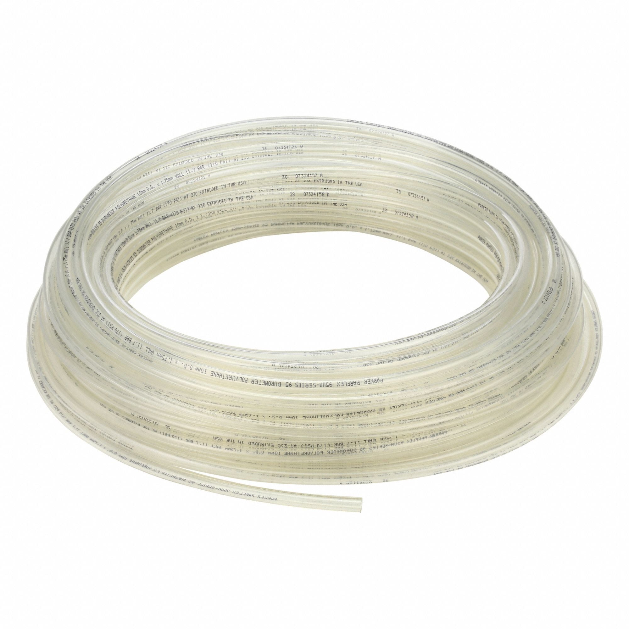 PARKER 95UM10X1750100 Tubing Natural Overall 100 ft L