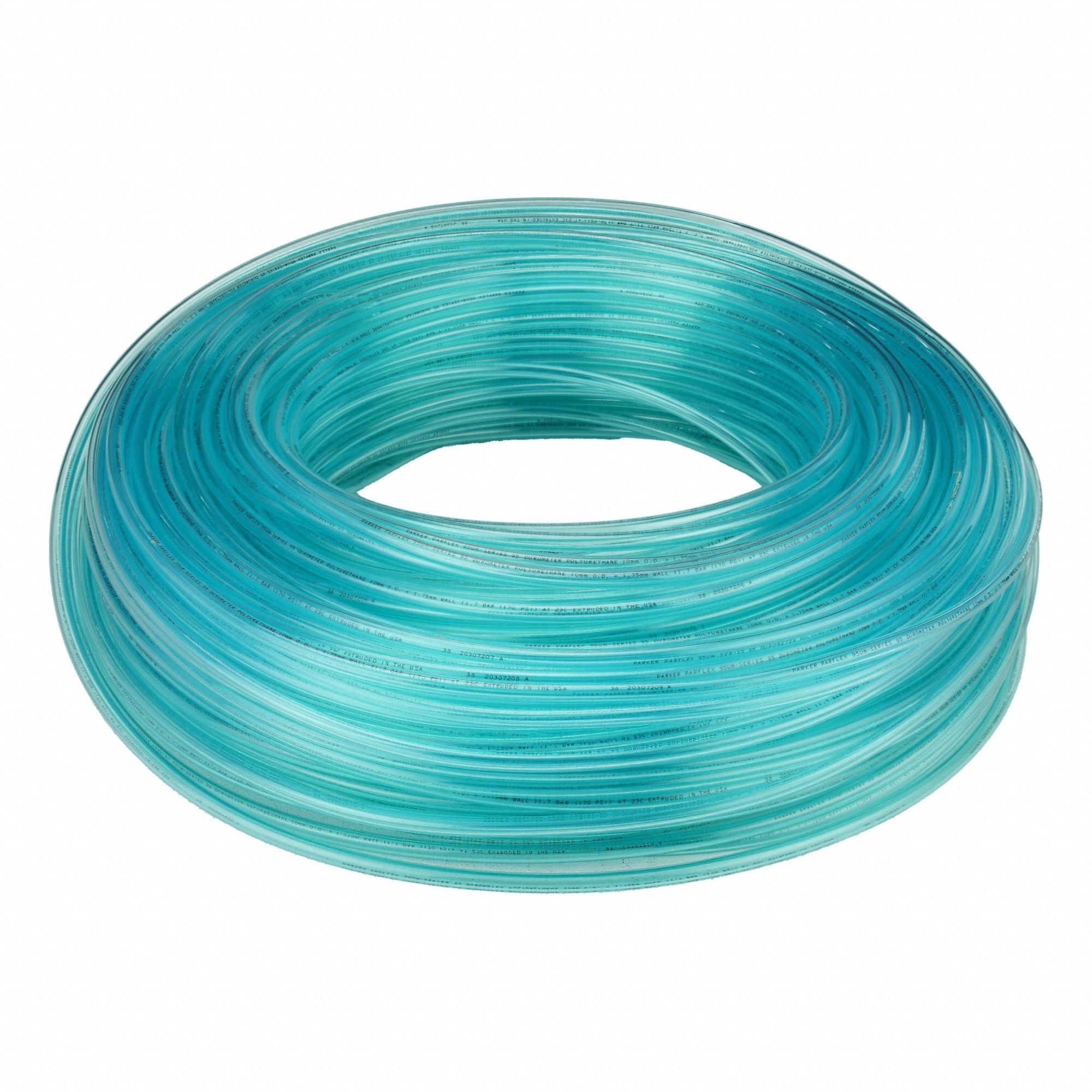 PARKER 95UM10X175TBL0500 Tubing Blue Overall 500 ft L
