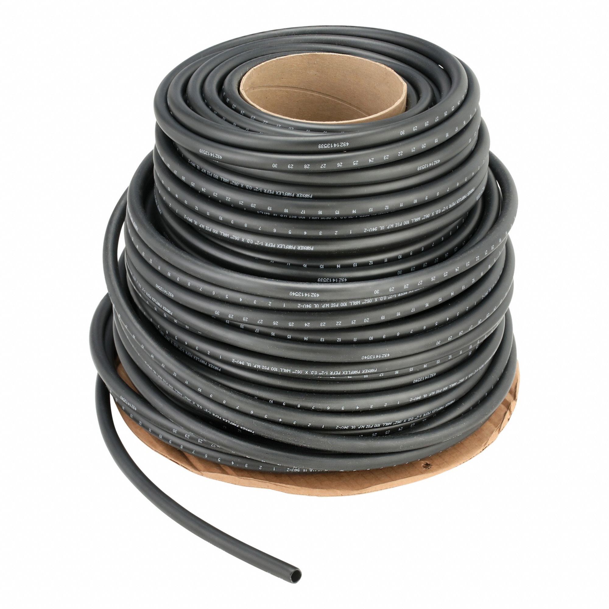 PARKER PEFR80250 Tubing Black Overall 250 ft L