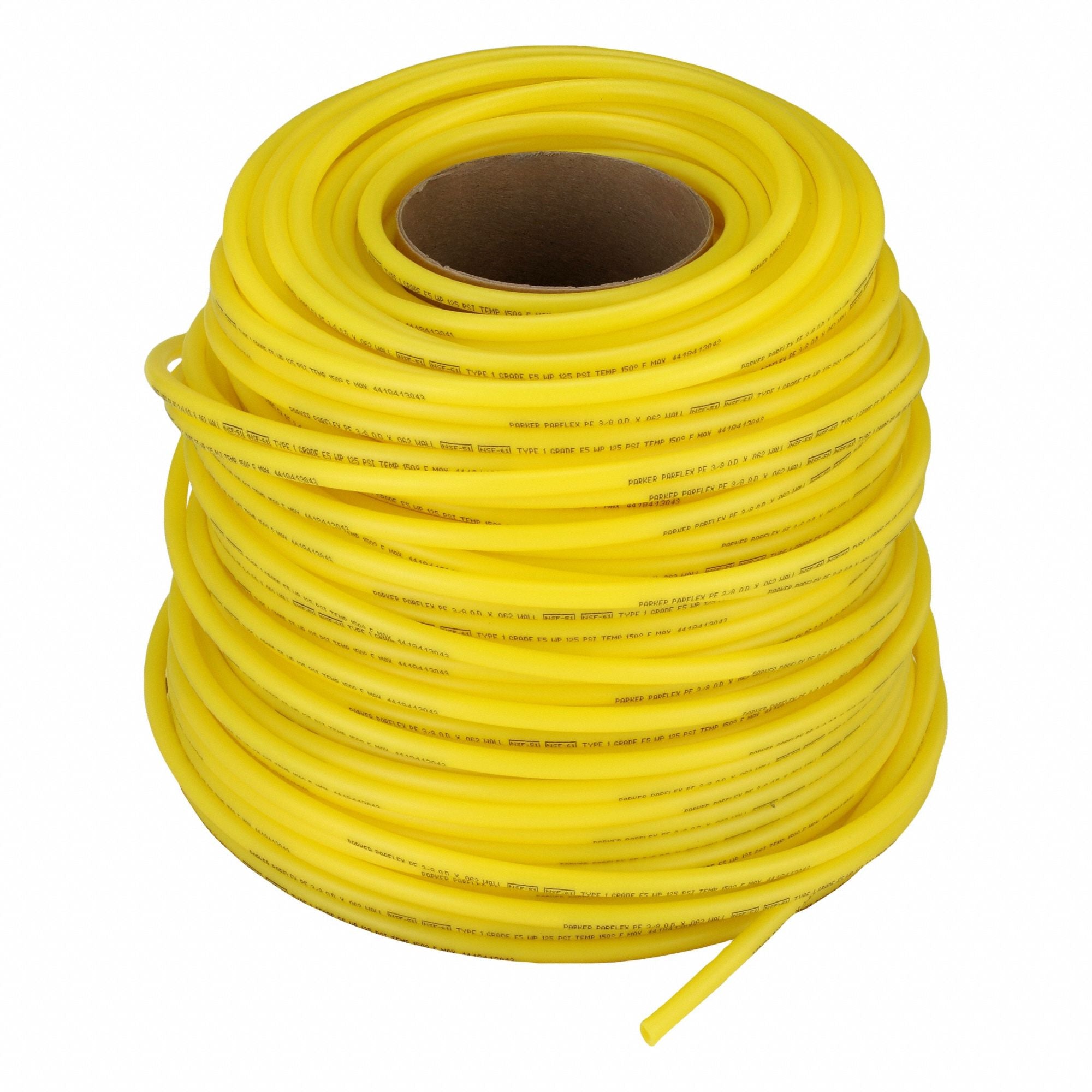 PARKER E64Y0500 Tubing Yellow Overall 500 ft L