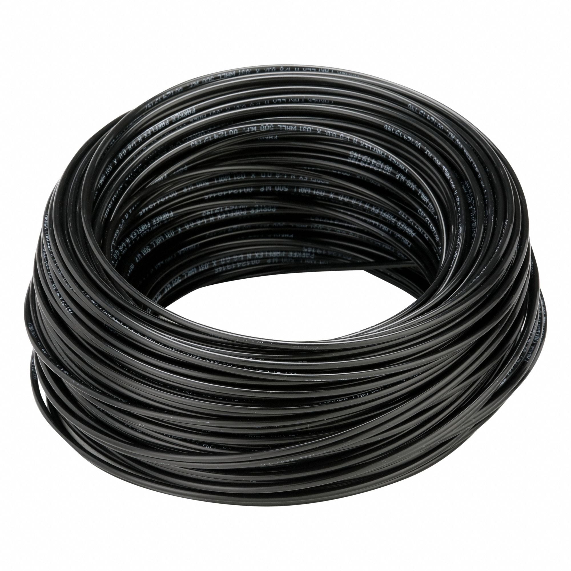 PARKER NB2031 Tubing Black Overall 250 ft L