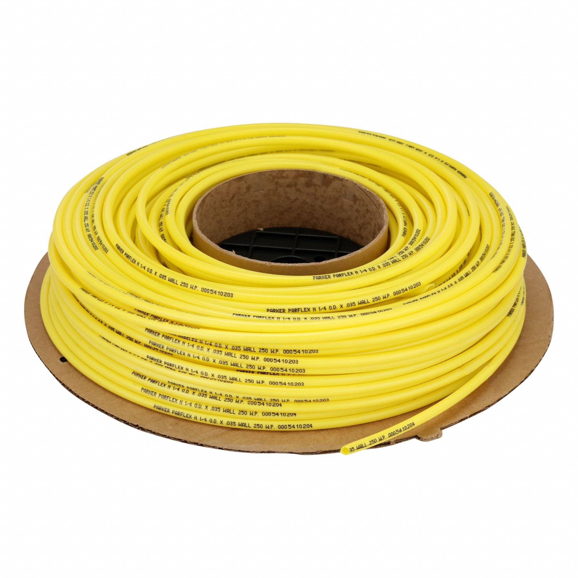 PARKER N4035YEL Tubing Yellow Overall 250 ft L