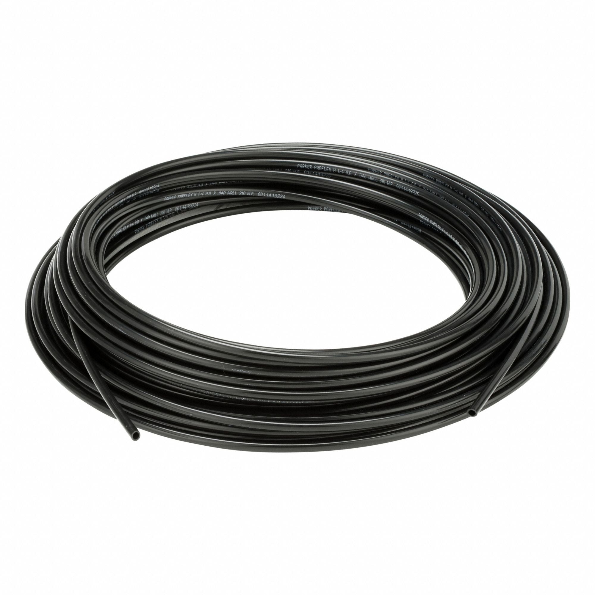 PARKER NB40400100 Tubing Black Overall 100 ft L
