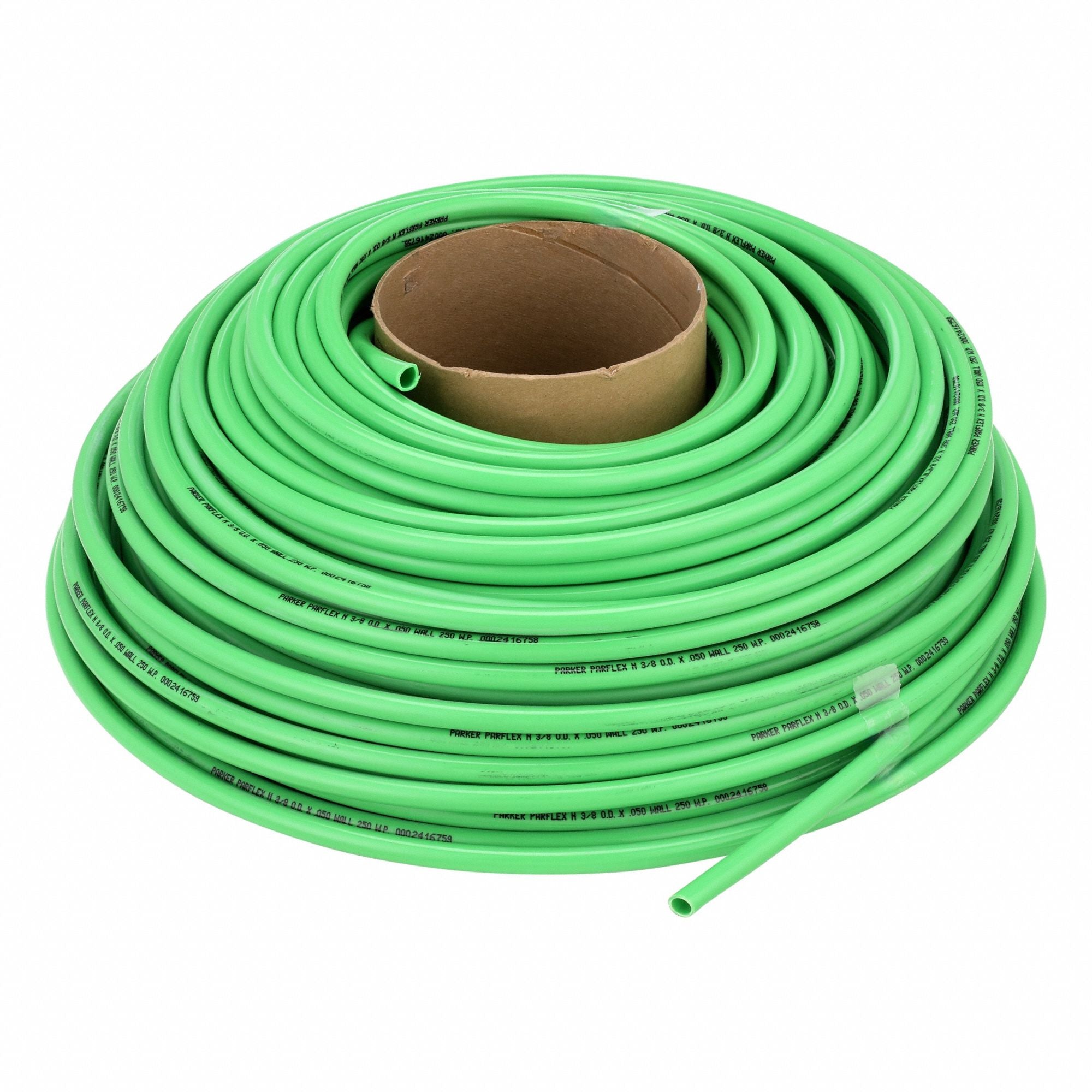 PARKER N6050GRN Tubing Green Overall 250 ft L