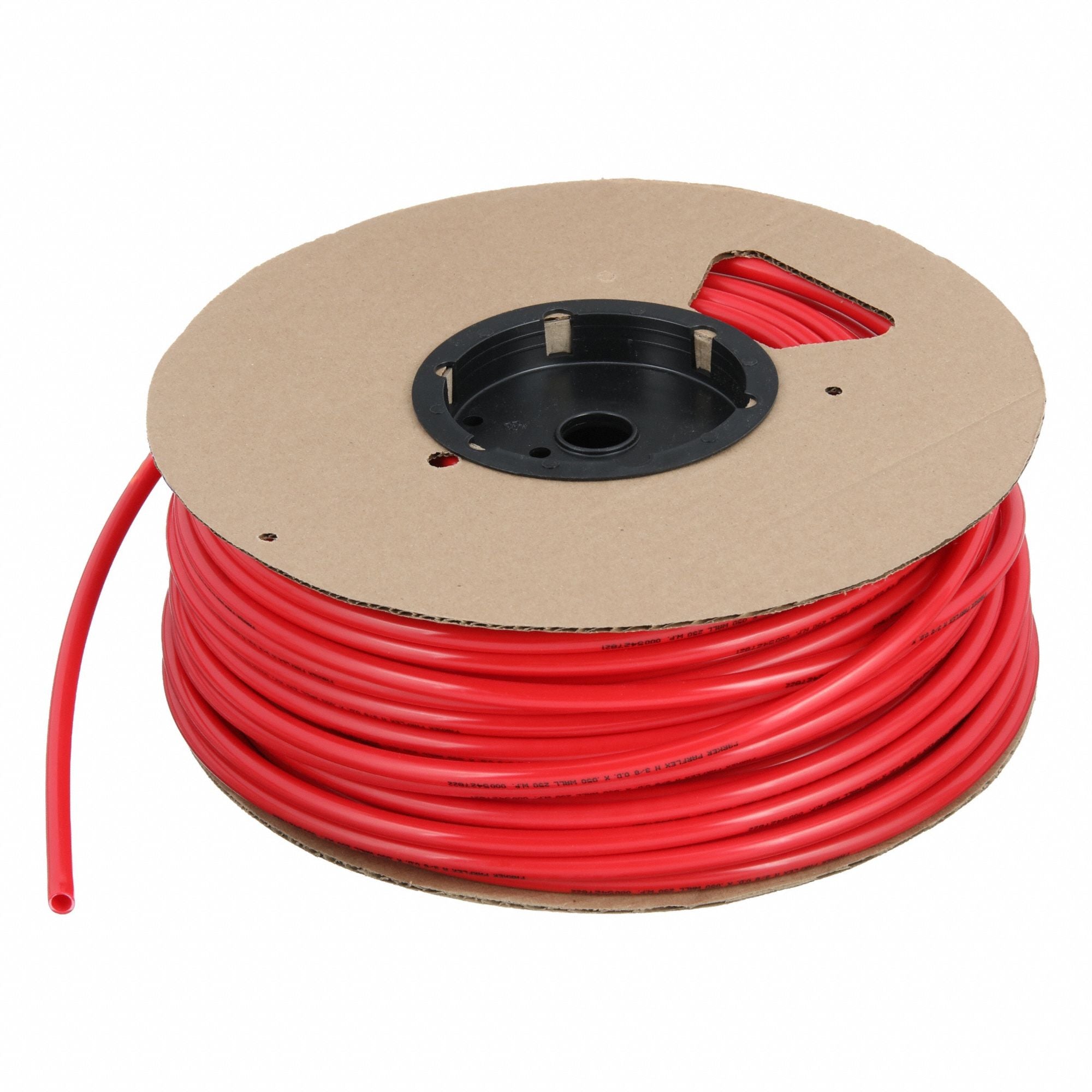 PARKER N6050RED Tubing Red Overall 250 ft L