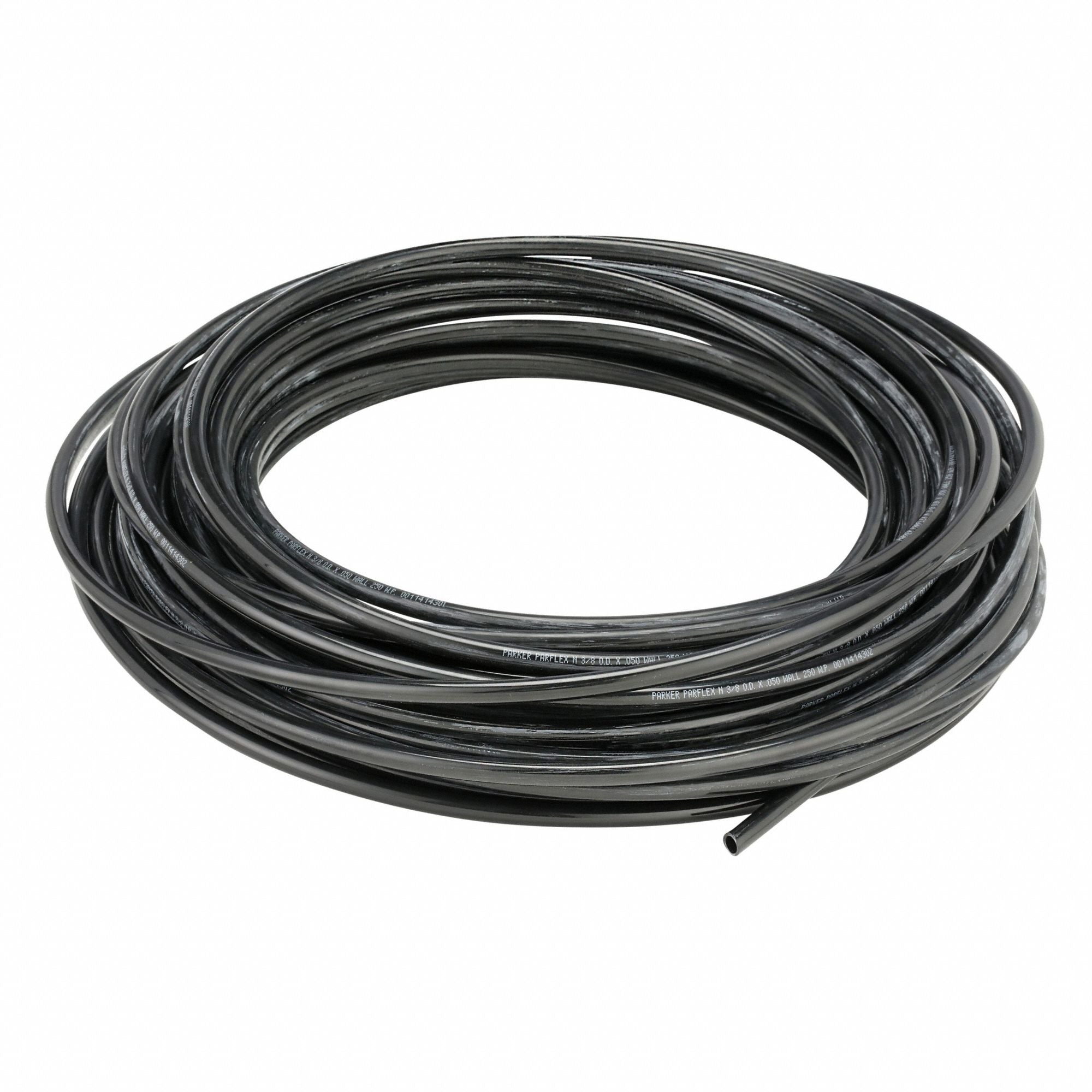 PARKER NB60500100 Tubing Black Overall 100 ft L