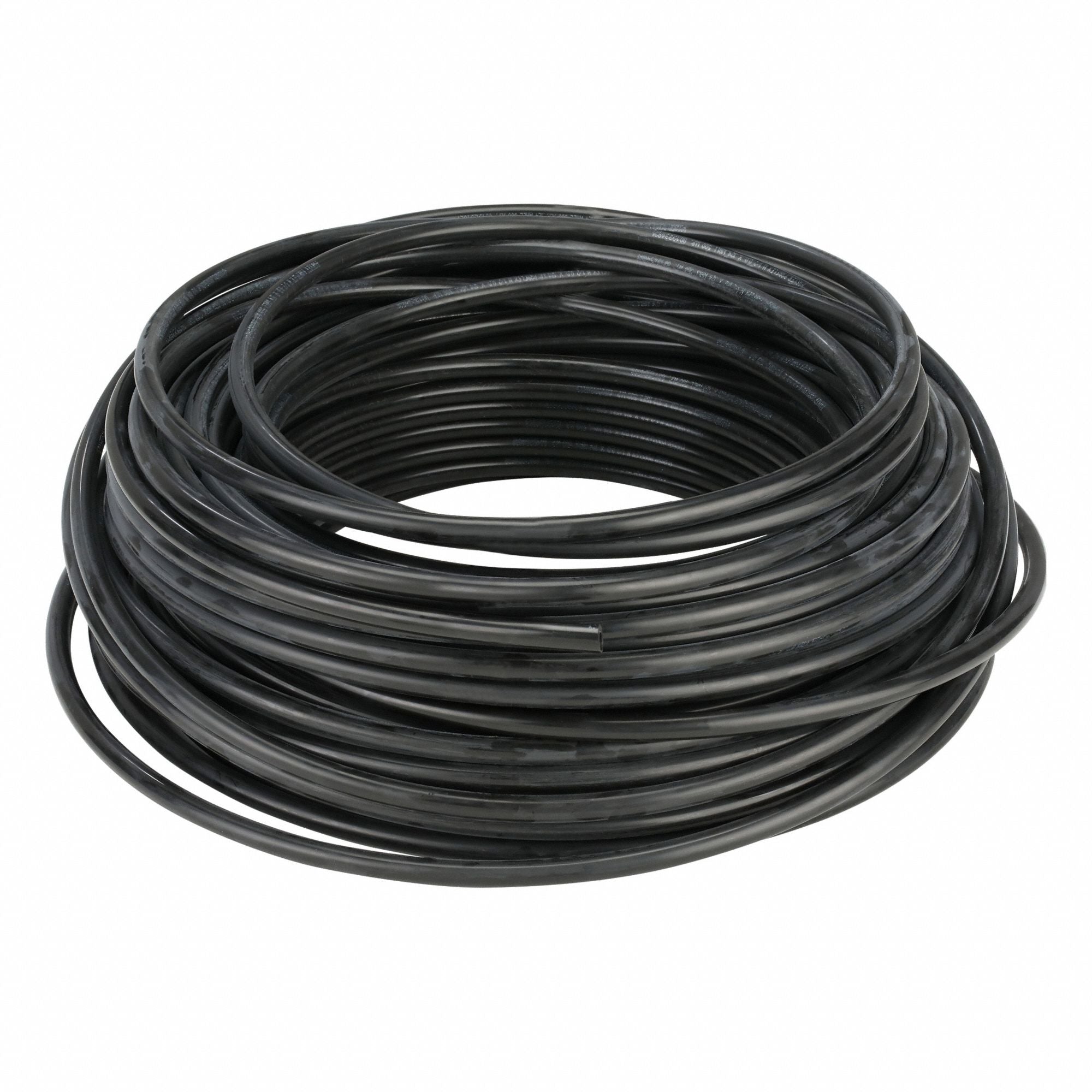 PARKER NB8124 Tubing Black Overall 250 ft L