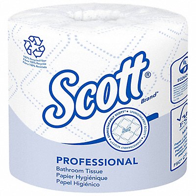 KIMBERLY-CLARK PROFESSIONAL 13217 Toilet Paper 2 Ply 4 x4 White PK80