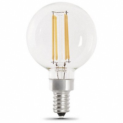 FEIT ELECTRIC BPG1660927CAFIL2RP 5.5 W G16-1/2 Candelabra Screw (E12) PK2