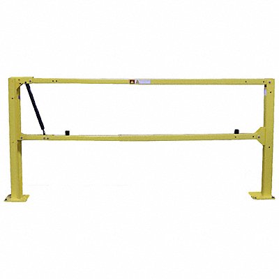 EDGESAFE SMART GATE ESG96PCY Dock Gate Manual 108 W Concrete Yellow
