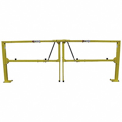 EDGESAFE SMART GATE ESGDBL120PCY Dock Gate Manual 168 W Concrete Yellow