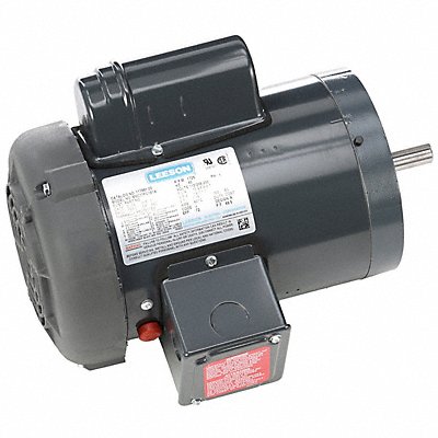 LEESON 11788100 Motor 1 hp Single Phase Frame Steel