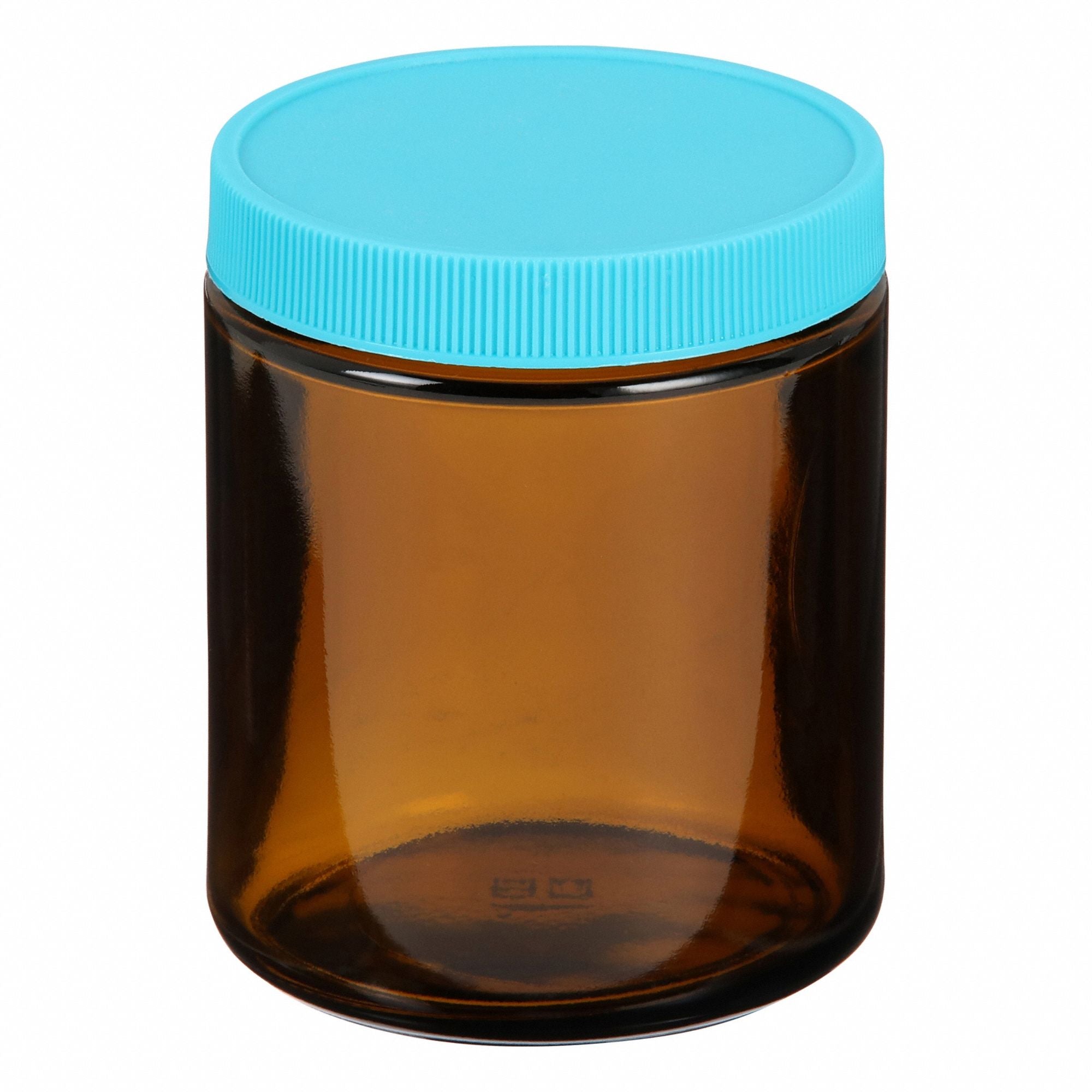 GRAINGER 272208 Straight Side Jar 250 mL Amber PK24